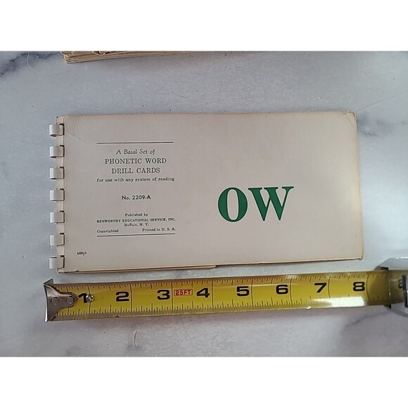 The New Phonetic Word Drill Cards 1965 - Picture 9 of 10